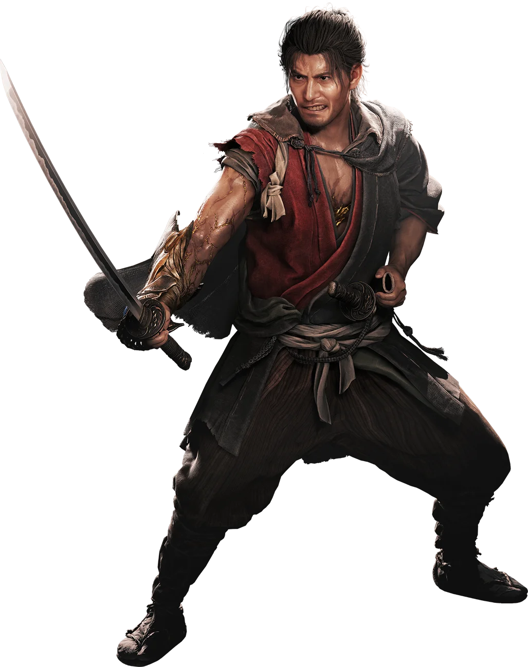 Official character art of Miyamoto Musashi