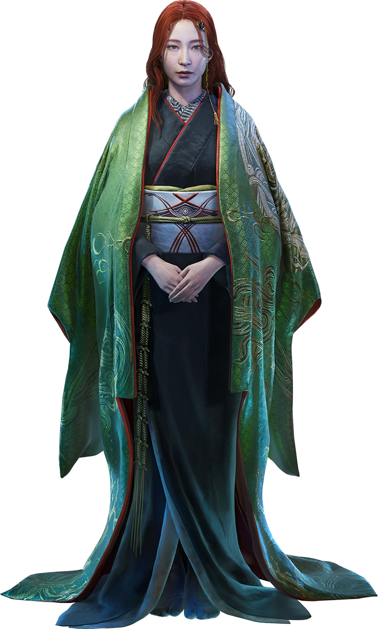 Official character art of the Oni Lady